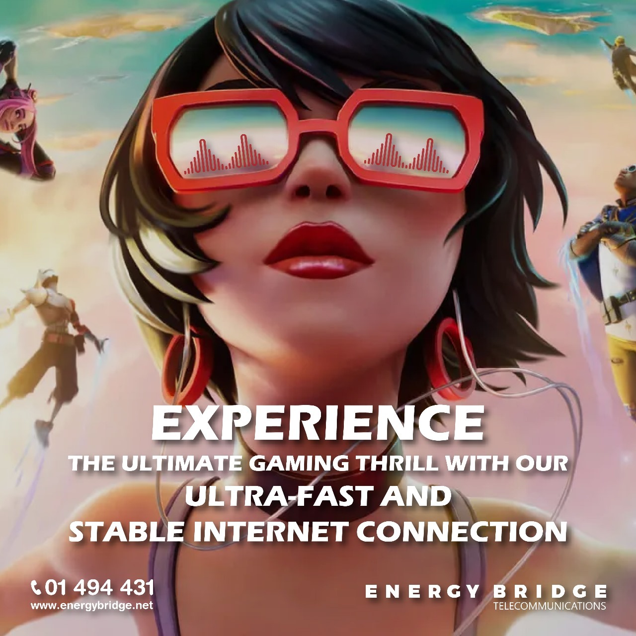 EXPERIENCE THE ULTIMATE GAMING THRILL WITH OUR ULTRA-FAST AND STABLE INTERNET CONNECTION