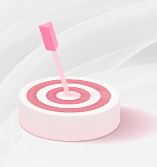 Target with dart